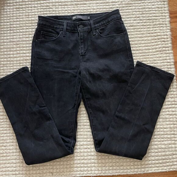 Levi’s Black Denim Mid Rise Skinny Jeans W28 L32 - Picture 1 of 11